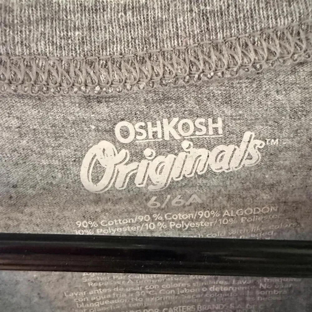 Oshkosh-b-gosh Grey Shirt